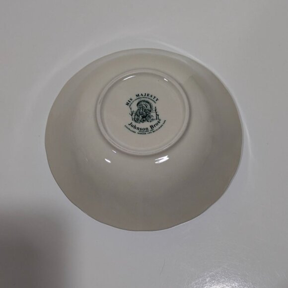 Johnson Bros. His Majesty Bowl Replacement Turkey Design Vintage English - Picture 9 of 11
